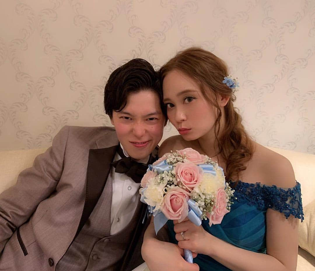 堤ゆきみのインスタグラム：「大好きなしおりさんの結婚式でした❤︎﻿ もう幸せいっぱい過ぎて胸いっぱい。﻿ 心から本当におめでとうございます🌸﻿ はぁ、ホントに綺麗。。 だいすきだー！！！！﻿ ﻿ #乾杯の音頭やりました﻿ #震えました﻿ #泣いて笑って飲んで﻿ #酔っ払いました﻿ #幸せ泣き」