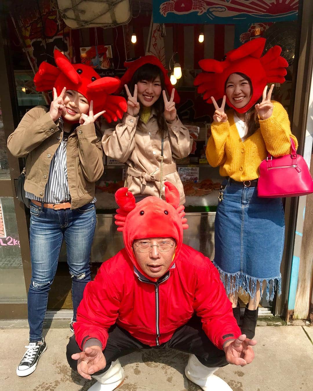 朝市広場のグルメインスタ