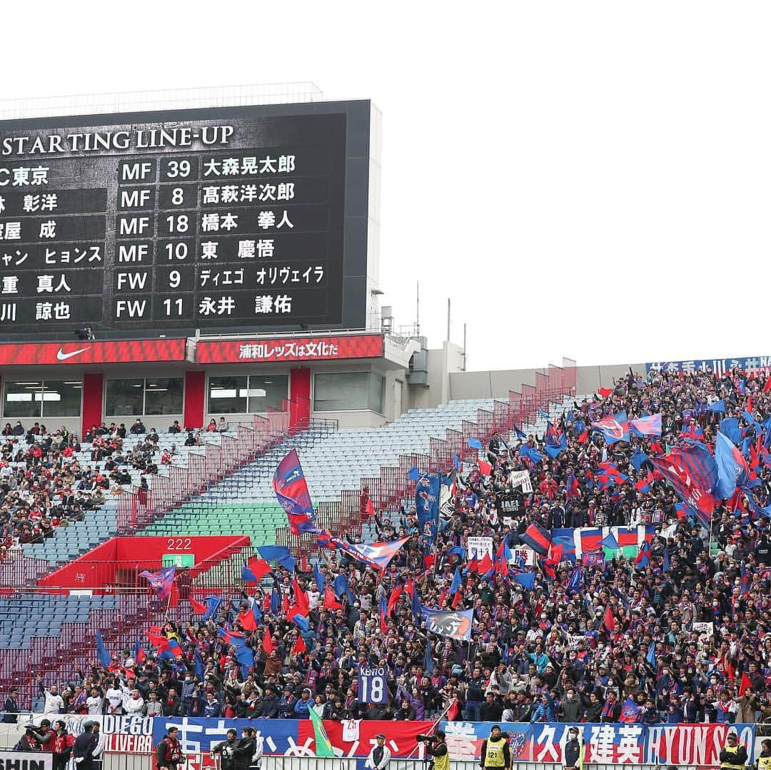 FC東京オフィシャルグッズさんのインスタグラム写真 - (FC東京オフィシャルグッズInstagram)「. ⏰試合終了🔵🔴 #浦和レッズ 1-1 #FC東京 . #ディエゴオリヴェイラ 選手のゴール で先制するも、終了間際の失点で引き分けで終了。 @fctokyoofficial  #FC東京 #fctokyo #tokyo」3月30日 19時31分 - fctokyoofficial