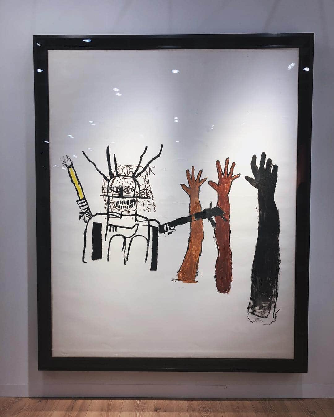 小柴綾香さんのインスタグラム写真 - (小柴綾香Instagram)「Hong Kong DAY2 (3/27) Art Basel Hong Kong Private View #artbasel #artbaselhk #artbaselhongkong #privateview #hongkong #hk #artweek #hongkongartweek #art #contemporaryart #latifaechakhch #jeanmichelbasquiat」3月30日 19時32分 - ayakakoshiba