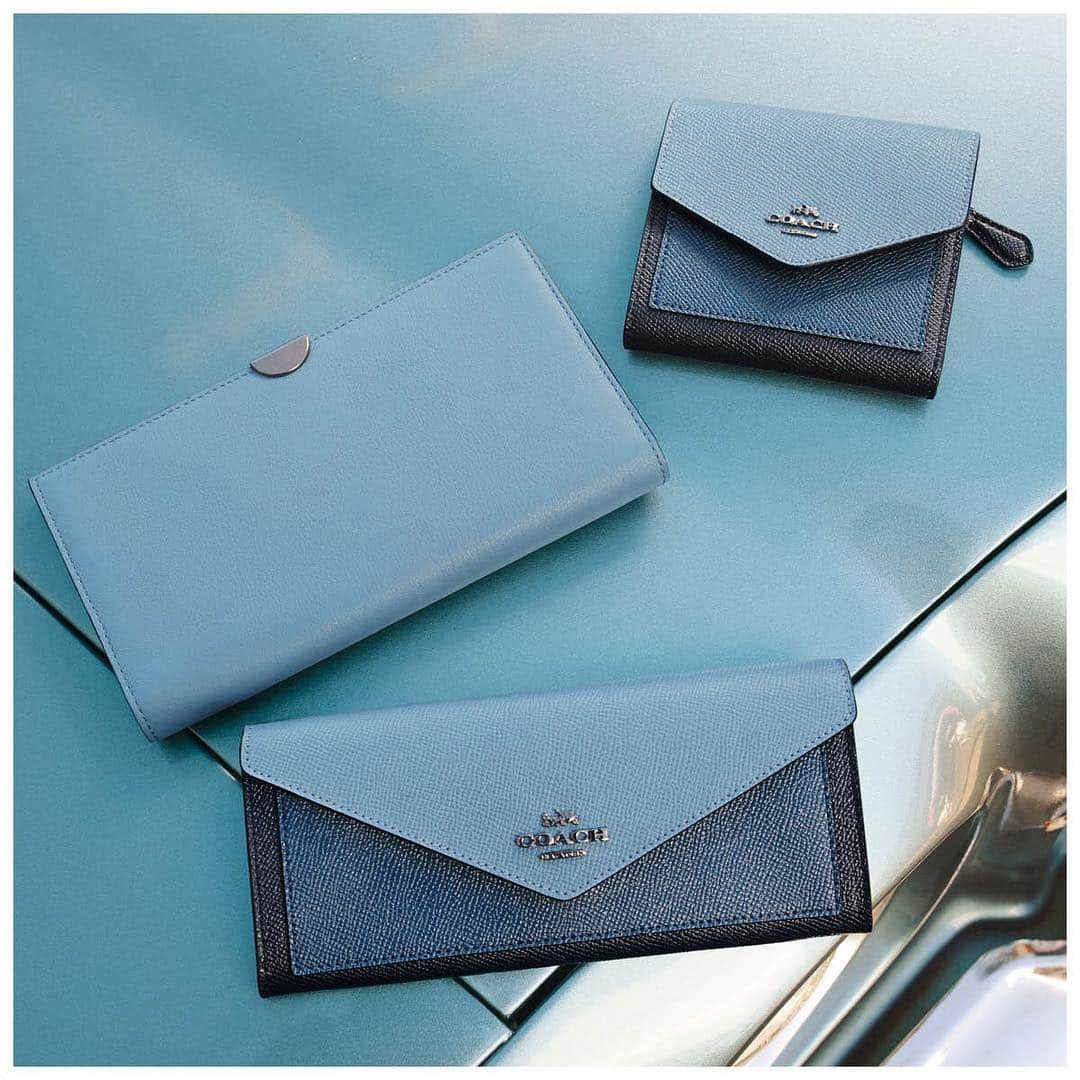 のインスタグラム：「Deep blue pockets, aka, style, well organized. #CoachNY」
