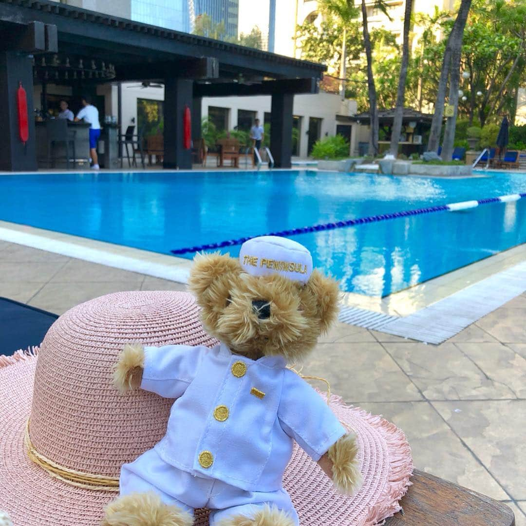 市原彩花さんのインスタグラム写真 - (市原彩花Instagram)「The Peninsula Manila🧸 . マニラの大都会、#マカティ にある#ペニンシュラマニラ 開放感が素晴らしいホテルを#ペニンシュラベア と散策🧸✨ サプライズで写真入りのランチボックスまで作ってくれて、おもてなしに大感激でした😚💕 #もっと楽しいフィリピン#フィリピンファンセール#flytomorefun#cebtravelsquadjapan#フィリピン#philippines#マニラ#海外ホテル#高級ホテル#ラグジュアリーホテル#luxuryhotel#makati#manila#thepeninsulamanila#penmoments#モデル#model」3月30日 20時07分 - ayaka_ichihara