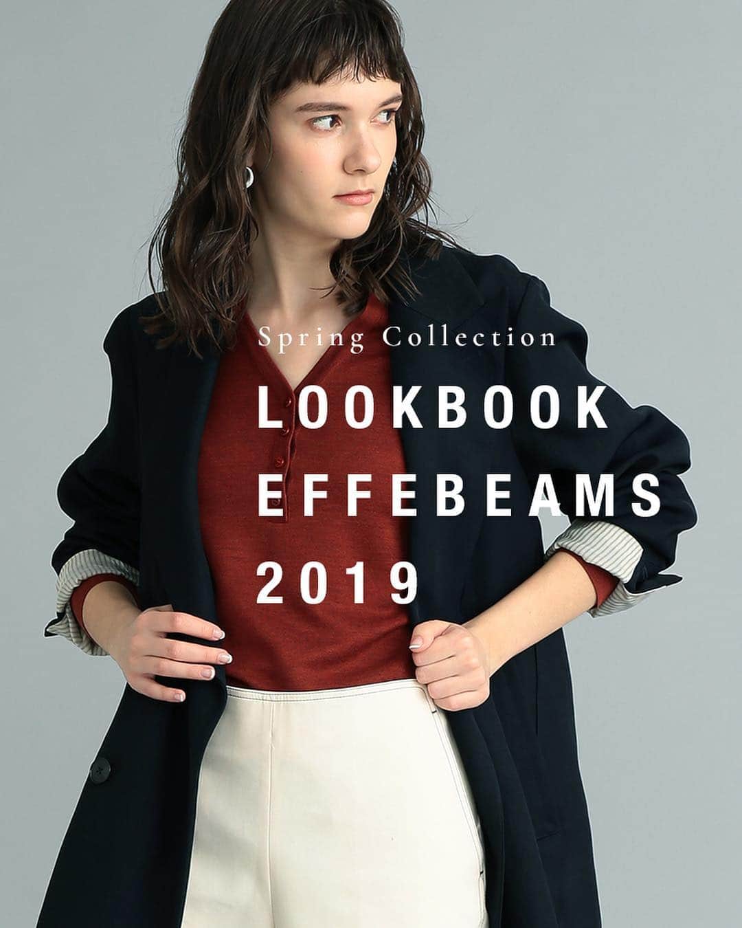 ビームスさんのインスタグラム写真 - (ビームスInstagram)「EFFE BEAMS LOOK BOOK 2019 Vol.01 #beams #effebeams #cinquanta #supportsurface #barena #ビームス #エッフェビームス」3月30日 21時51分 - beams_official