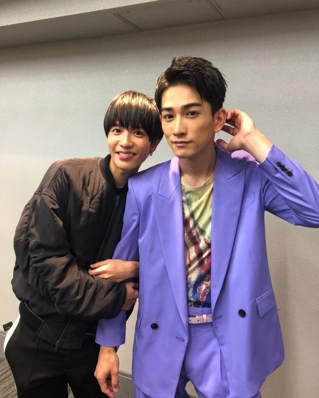 のインスタグラム：「ばったり。  #プリレジェ #TGC  #志尊淳 くん いつ会っても優しさ溢れておる😭」
