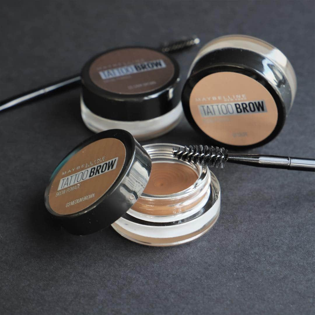 Maybelline New Yorkさんのインスタグラム写真 - (Maybelline New YorkInstagram)「Bring out your best brows this weekend with tattoo brow pomade, an easy-to-use formula that sculpts, defines and lasts for 24 hours! 🙌🏼 #mnybrows」3月30日 22時11分 - maybelline