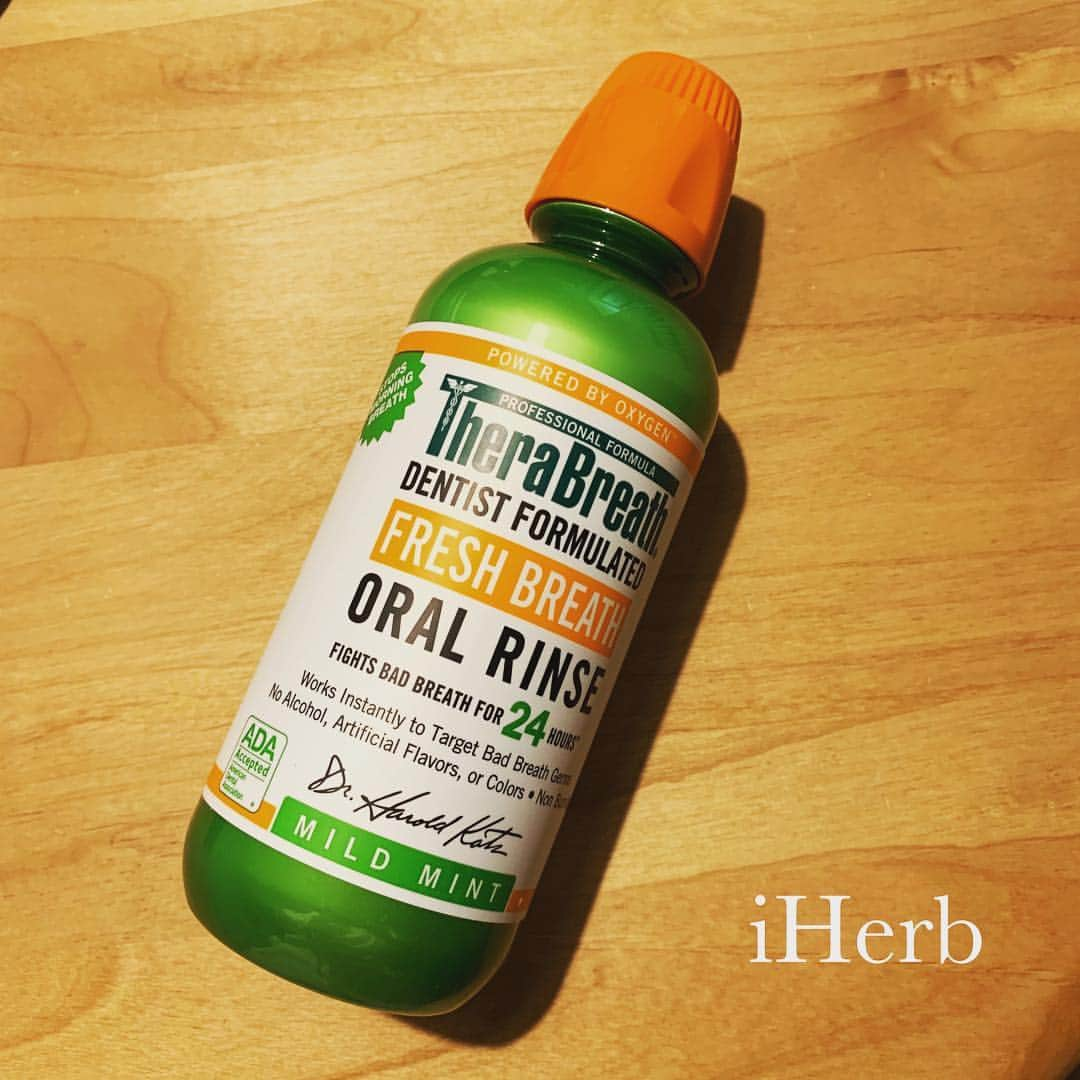 榎本温子さんのインスタグラム写真 - (榎本温子Instagram)「#iherb でリピしてるんだけどおススメのオーラルリンスです！もうこれなしでは暮らせないー。 #iherb購入品 #オーラルケア #オーラルケアグッズ」3月30日 22時24分 - atsuko_bewe