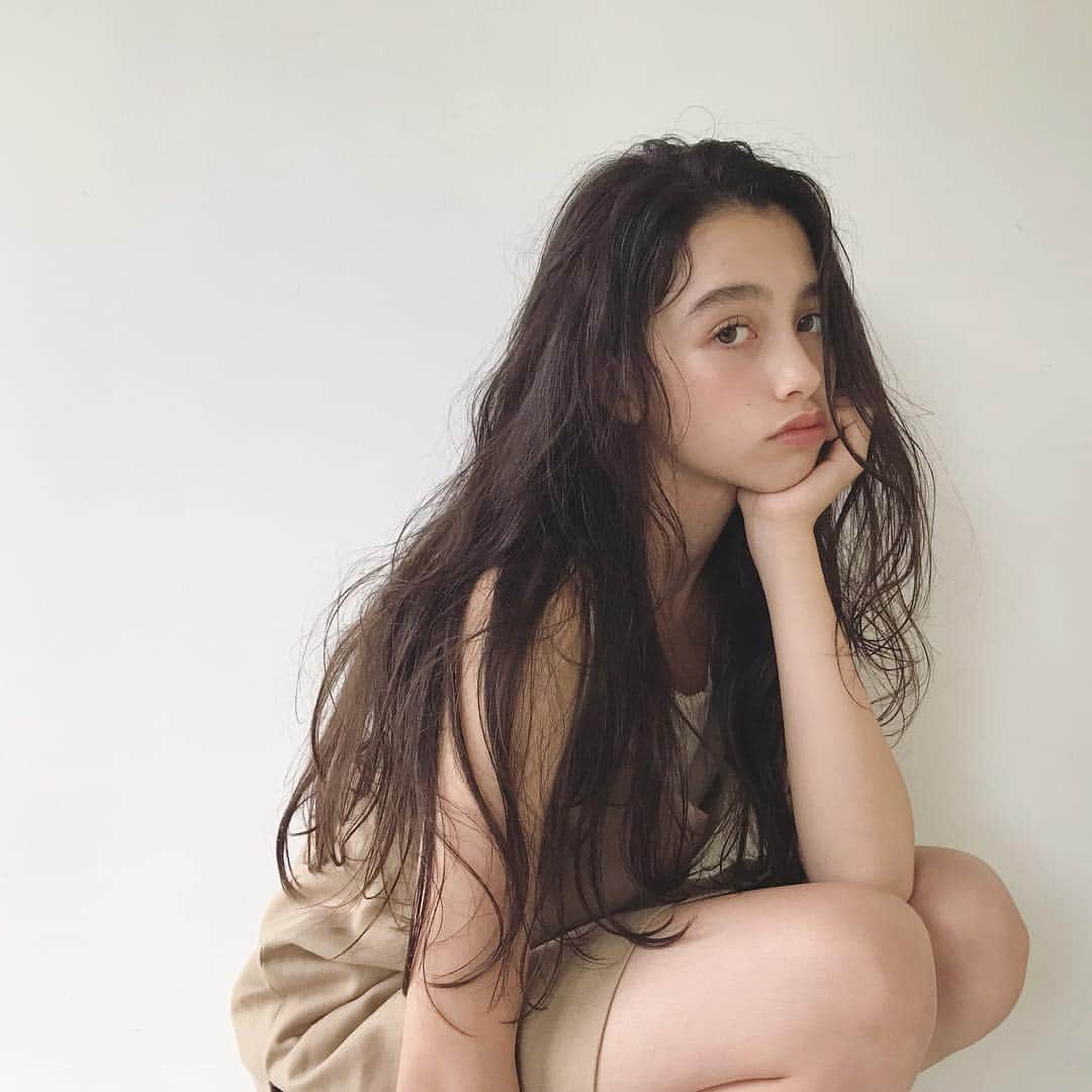 野口和弘のインスタグラム：「long nuance wave。 . #cieca. #hairstyle  #longhair」