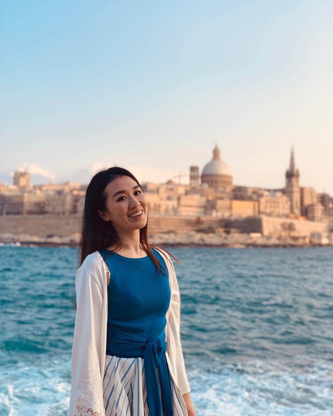 彩月つくしさんのインスタグラム写真 - (彩月つくしInstagram)「🚢 Valletta - Pearl of the Mediterranean #velletta #malta🇲🇹 #sunset🌇」3月30日 23時32分 - iii_tsukushi_iii