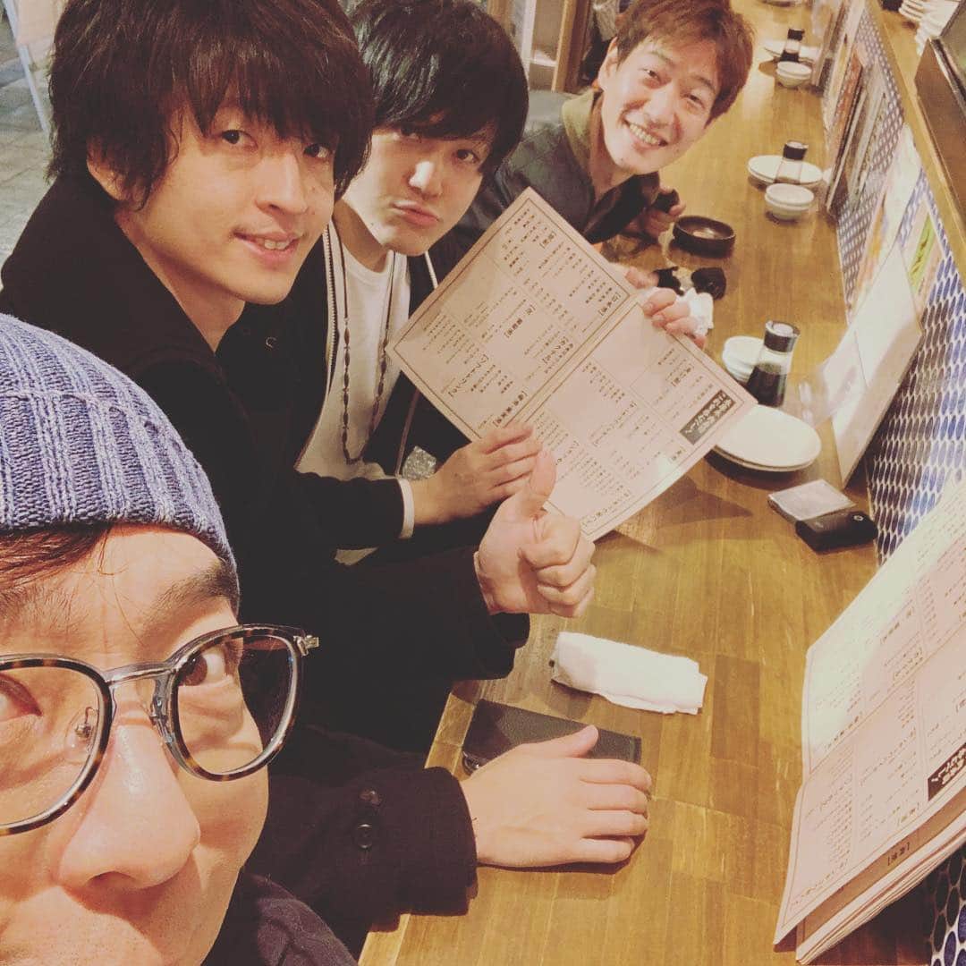 坂東慧さんのインスタグラム写真 - (坂東慧Instagram)「坂東カルテット楽しかった〜！ お越し下さった沢山の皆様、ありがとうございました！ #肉寿司」3月31日 0時03分 - bandohsatoshi