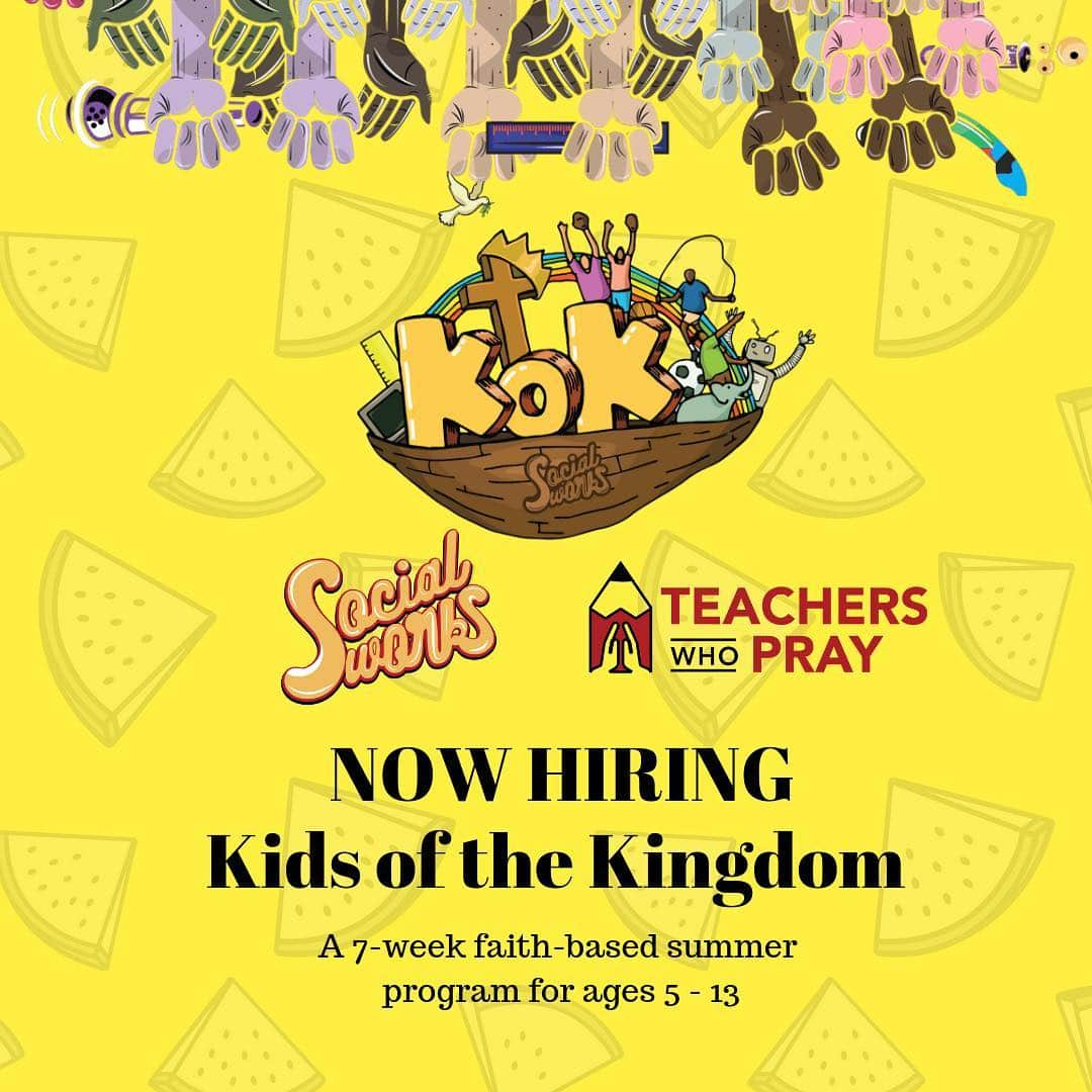 チャンス・ザ・ラッパーさんのインスタグラム写真 - (チャンス・ザ・ラッパーInstagram)「@socialworks_chi is now hiring for their faith based summer camp program, Kids of the Kingdom! Interested in applying? View detailed positions, roles and responsibilities here — socialworkschi.org/events/kok-2019-jobs/ #KOK #SocialWorks」3月31日 0時03分 - chancetherapper