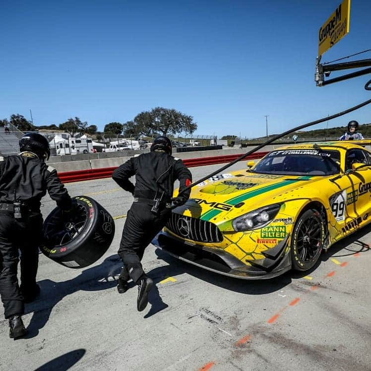 Mercedes AMGさんのインスタグラム写真 - (Mercedes AMGInstagram)「Successful second round of the @intercontinentalgtchallenge ! Mercedes-AMG Team @gruppem_racing finished with their Mercedes-AMG GT3s #999 and #888 on P2 and on P6. #43 #AMGGT3 of @strakkaracing on P10. Mercedes-AMG holds the lead in the manufacturers’ championship.  #MercedesAMGMotorsport #AMGGT3 #Mercedes #AMG #IntGTC #WeatherTechRaceway #Cal8H #lagunaseca #motorsport #DrivingPerformance」3月31日 10時44分 - mercedesamg