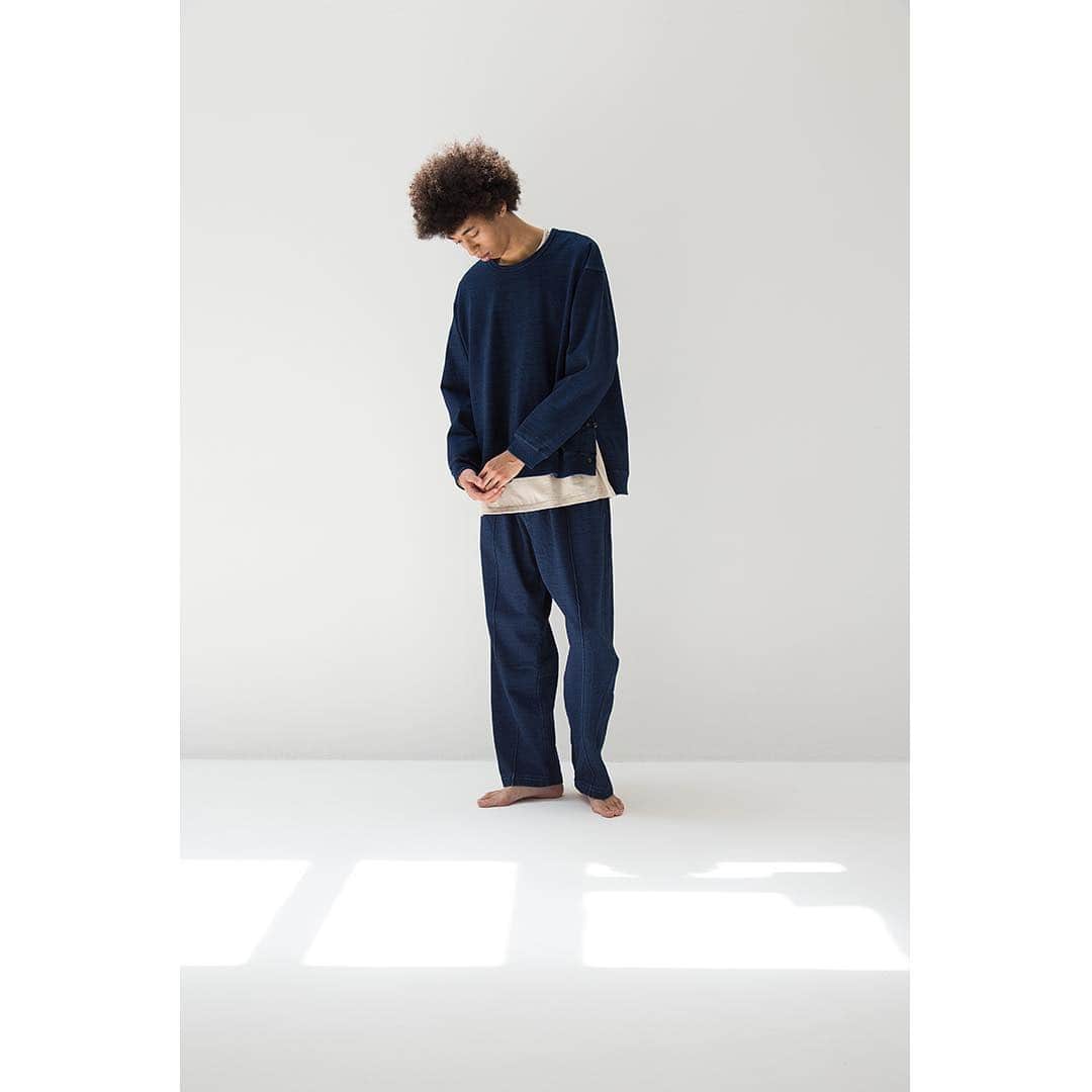 KUROのインスタグラム：「19SS COLLECTION Minimalism in military #pfw #kuro #kurodenim #indigo #denim#military」