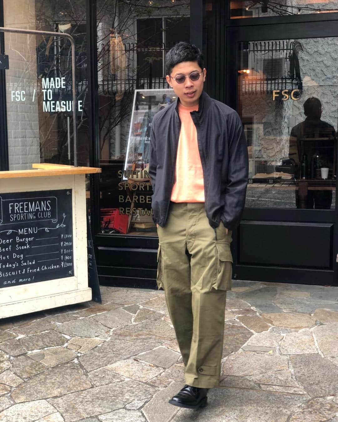 フリーマンズスポーティングクラブのグルメインスタ