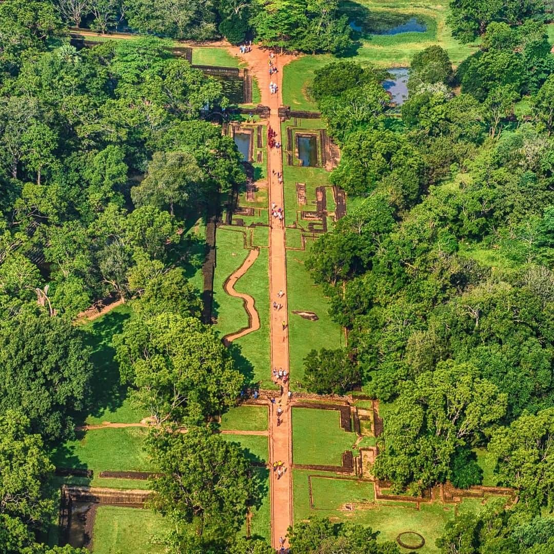 Lonely Planetさんのインスタグラム写真 - (Lonely PlanetInstagram)「'Looking down from the top of Sigiriya – one of the most dramatic sights in the country. The ruins sit atop near-vertical walls rising almost 200m (660ft) above the surrounding forests. It’s said that the fortress was built over 1,000 years ago by parricidal king Kasyapa who buried his father alive in a wall before commandeering the throne. Kasyapa died a violent death in 495 AD after which the fortress became a Buddhist monastery. Today, Sigiriya is a UNESCO listed World Heritage Site. Visitors can climb the 1,200 steps – many of which are bolted onto the rockface.' – @atlasandboots  #lpinstatakeover #SriLanka #BestinTravel」3月31日 3時00分 - lonelyplanet