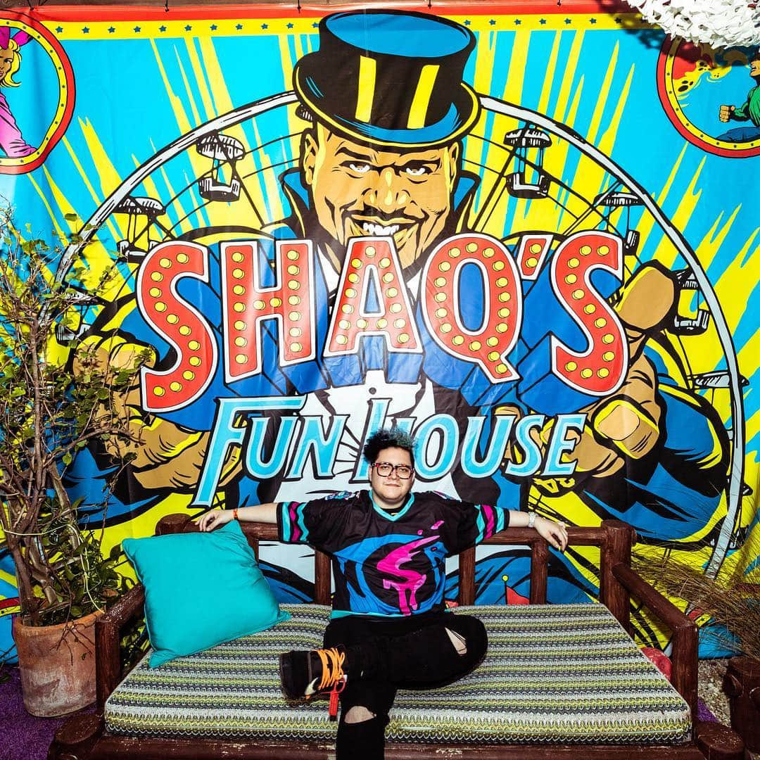 スラッシーさんのインスタグラム写真 - (スラッシーInstagram)「Thank you @shaq for inviting me to come play at the party of the year 🕺🏼」3月31日 3時26分 - slushii