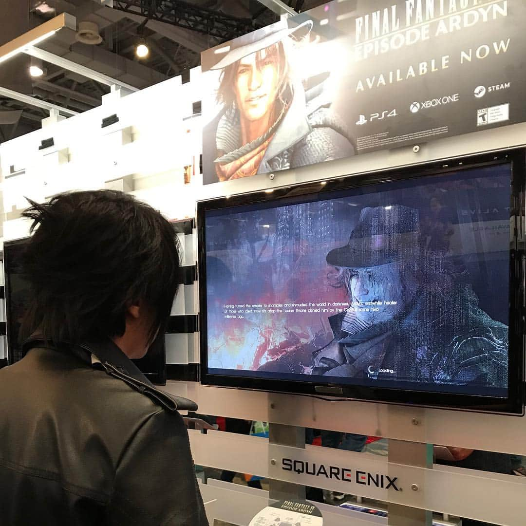 FINAL FANTASY XVのインスタグラム：「Any #FFXV cosplayers attending #PAXEAST2019? Come swing by booth 11017 and show us your amazing outfits!」