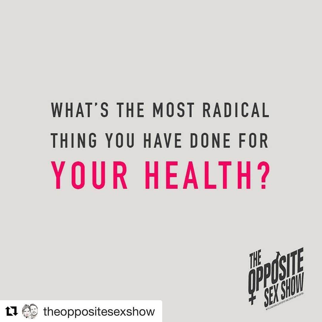 カリスマ・カーペンターさんのインスタグラム写真 - (カリスマ・カーペンターInstagram)「#Repost @theoppositesexshow with @get_repost ・・・ Listen to the new Ep and learn about some of our most radical health journeys. . . #theoppositesexshow #health」3月31日 4時16分 - charismacarpenter