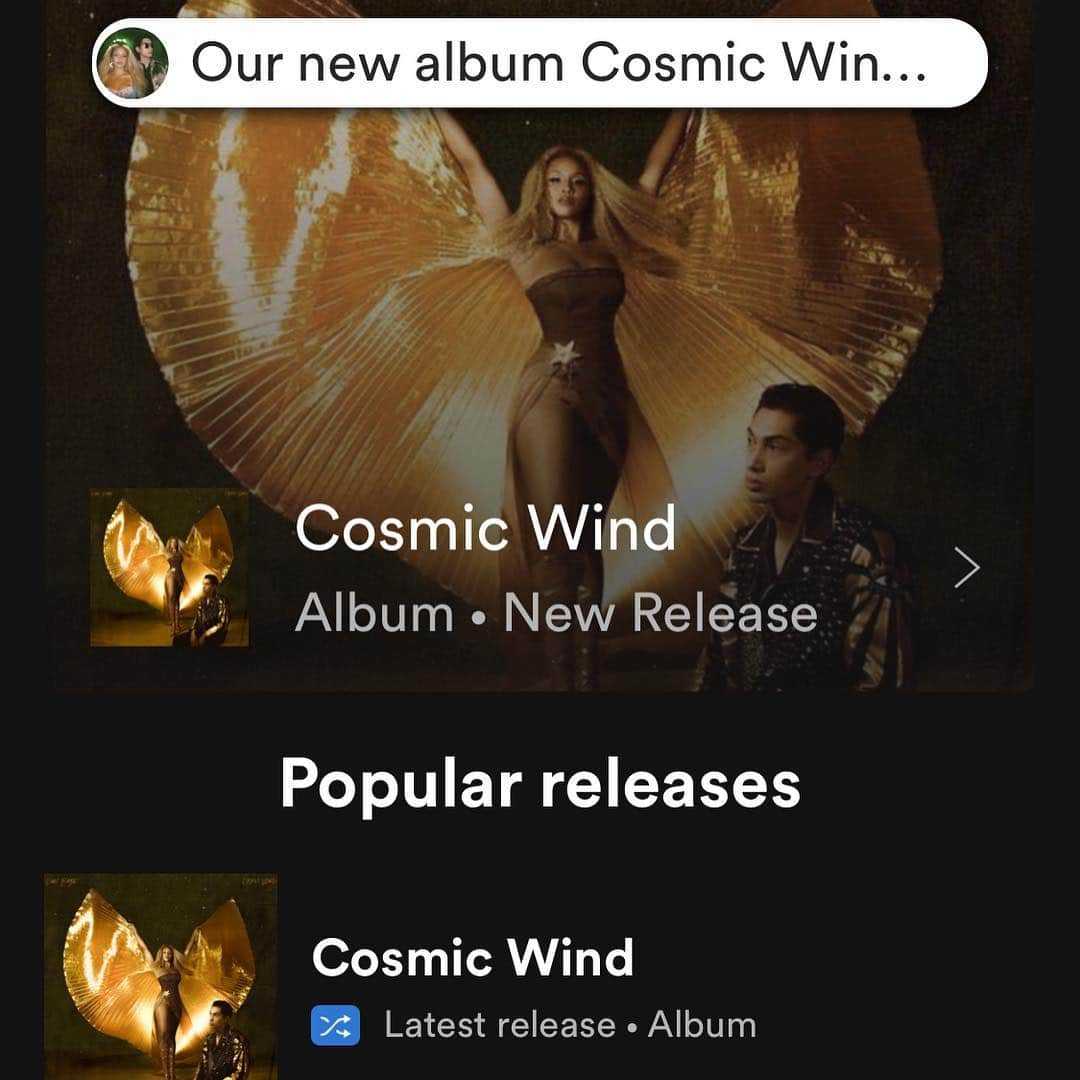 ヴァネッサ・ウィリアムスさんのインスタグラム写真 - (ヴァネッサ・ウィリアムスInstagram)「My weekend listening is new album by @lionbabe #cosmicwind 🔥」3月31日 4時31分 - vanessawilliamsofficial