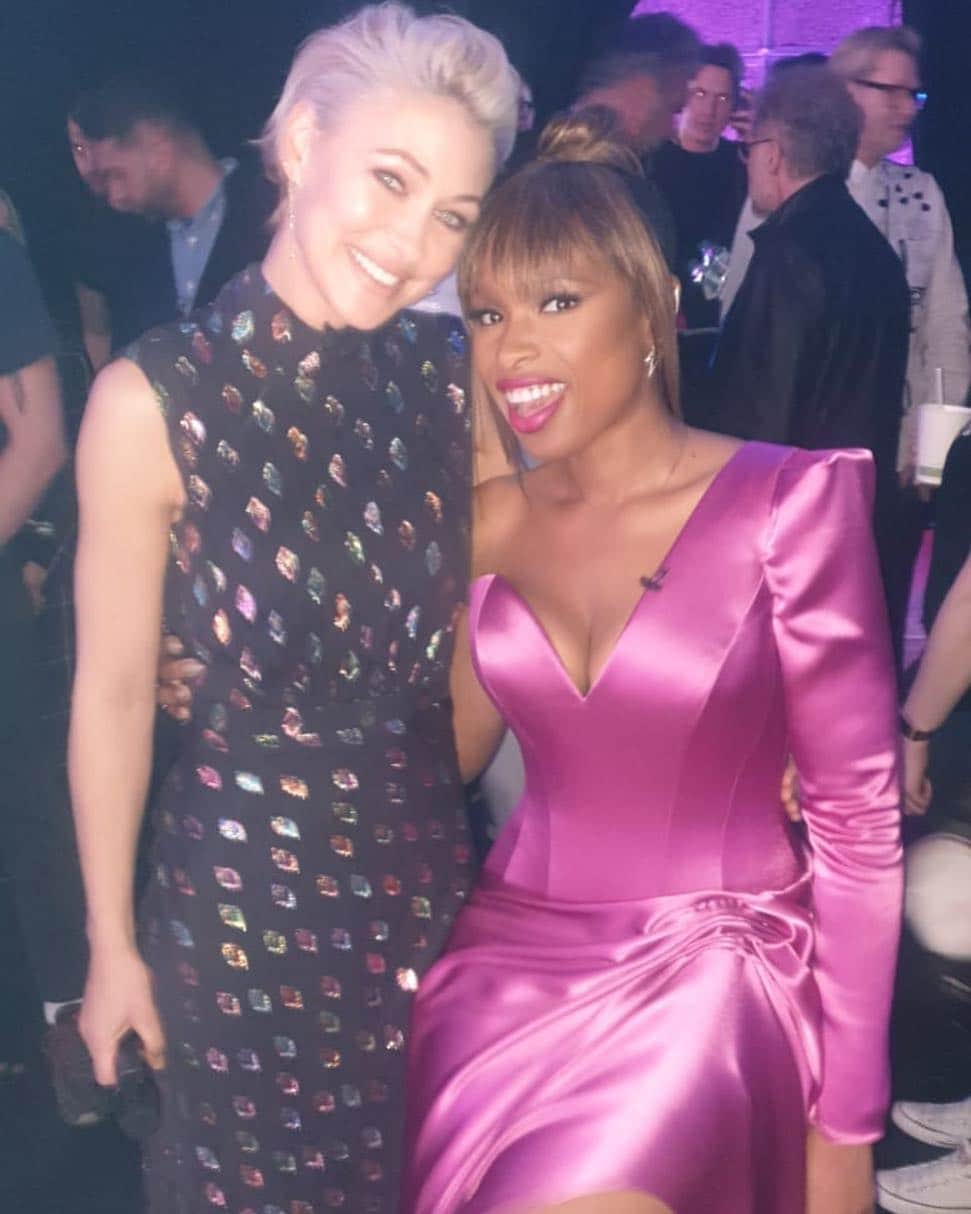 ジェニファー・ハドソンのインスタグラム：「The ladies of @thevoiceuk said let the show begin ! Yal ready !!!!! @emmawillisofficial」