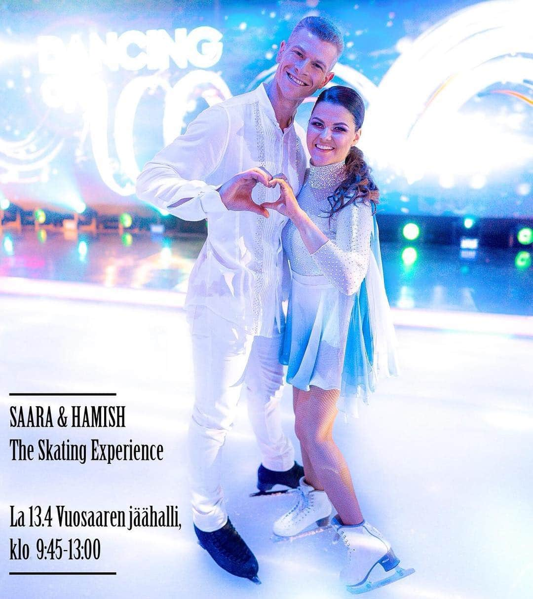 ハミッシュ・ゲイマンさんのインスタグラム写真 - (ハミッシュ・ゲイマンInstagram)「I’m thrilled to announce @saaraaalto and I will be back on the ice again together, and yes it will be Finland 💙🇫🇮 Keep an eye on our stories as we start training next week 😍 ⠀⠀⠀⠀⠀⠀⠀⠀⠀⠀⠀⠀ ⠀⠀⠀⠀⠀⠀⠀⠀⠀⠀⠀⠀ We are hosting a skating experience open to all ages and levels on April 13 at Vuosaari ice rink in Helsinki, 9:45-13:00! We’ll be performing routines, chatting all things Saara and Dancing On Ice, plus you can get a chance to learn to skate with us 😊 ⠀⠀⠀⠀⠀⠀⠀⠀⠀⠀⠀⠀ ⠀⠀⠀⠀⠀⠀⠀⠀⠀⠀⠀⠀ If you don't feel like skating, standing tickets also available! As we also do a meet and greet Q&A as well. ⠀⠀⠀⠀⠀⠀⠀⠀⠀⠀⠀⠀ ⠀⠀⠀⠀⠀⠀⠀⠀⠀⠀⠀⠀ If you have any questions or want to know more send me a DM 😊 ⠀⠀⠀⠀⠀⠀⠀⠀⠀⠀⠀⠀ ⠀⠀⠀⠀⠀⠀⠀⠀⠀⠀⠀⠀ ⠀⠀⠀⠀⠀⠀⠀⠀⠀⠀⠀⠀ ⠀⠀⠀⠀⠀⠀⠀⠀⠀⠀⠀⠀ ⠀⠀⠀⠀⠀⠀⠀⠀⠀⠀⠀⠀ ⠀⠀⠀⠀⠀⠀⠀⠀⠀⠀⠀⠀ ⠀⠀⠀⠀⠀⠀⠀⠀⠀⠀⠀⠀ ⠀⠀⠀⠀⠀⠀⠀⠀⠀⠀⠀⠀ #imcomingtofinland #saaraaalto #teamnofear #dancingonice」3月31日 5時37分 - hamishgaman