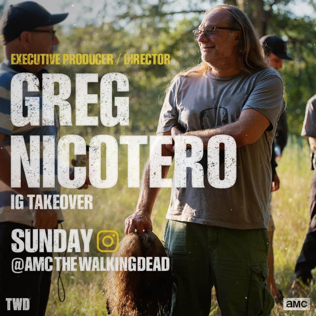 The Walking Deadさんのインスタグラム写真 - (The Walking DeadInstagram)「Get ready, Executive Producer/Prop Master/Director of the Finale @gnicotero will be manning the helm on #TWD's Instagram. Don't say we didn't warn you...」3月31日 7時00分 - amcthewalkingdead