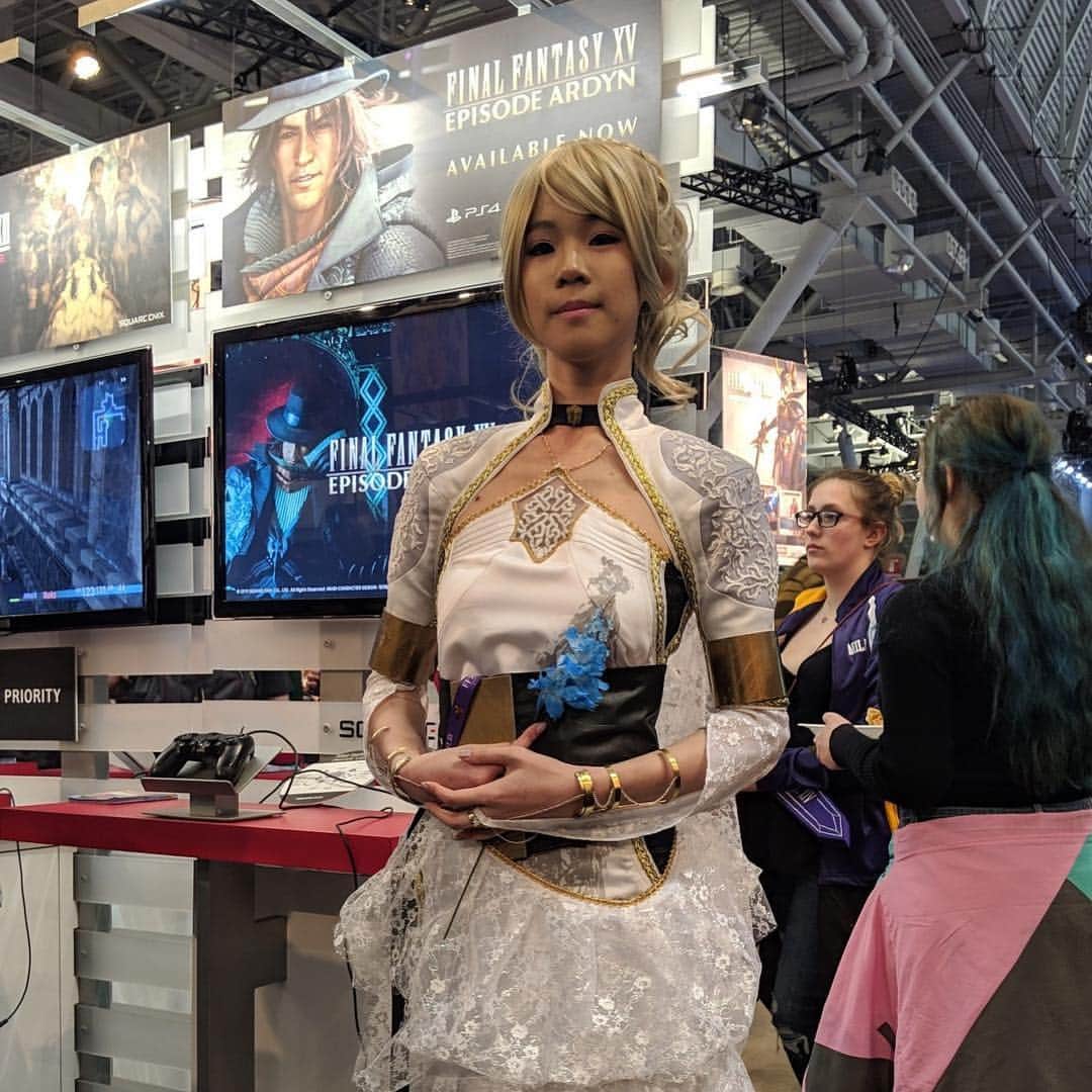 FINAL FANTASY XVのインスタグラム：「Tomorrow is the last day of #PAXEAST2019! We look forward to seeing you all at booth 11017 and end this event on a high note! #FFXV」