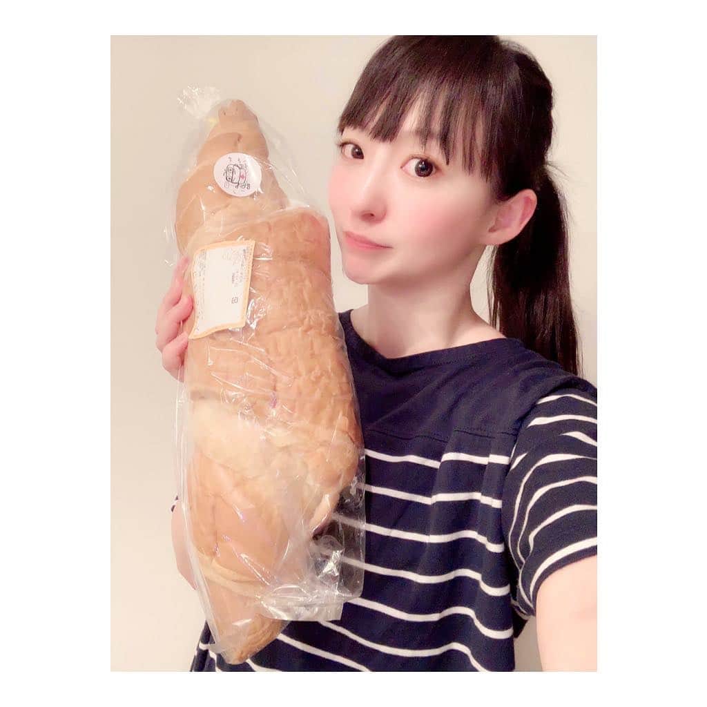 紗々さんのインスタグラム写真 - (紗々Instagram)「雑な感じがかわいい #パンダクッキー （＾ω＾）🇭🇰 * 妹に香港のお土産を渡し、驚きのデカさの #クロワッサン をもらった＼(^o^)／🥐！！ * 何故か妹と一緒にYouTubeチャンネルやろうか、と盛り上がっていた（＾ω＾）笑 * #香港 #お土産 #仲良し姉妹 #hongkong #japanesegirl #pandacookies #big #croissant #instafood」3月31日 19時40分 - 03sasa03