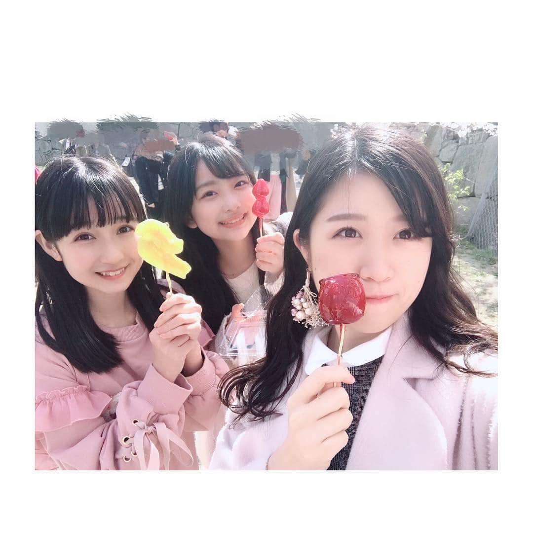 馬場彩華さんのインスタグラム写真 - (馬場彩華Instagram)「🌸🌸🌸🌸🌸 . しものさんとまりあちゃんとお花見行ってきました🌸 . 桜めちゃんこ綺麗だった🌸 . 2枚目は綺麗なしものさんとかわいいまりあちゃん💖 . いい写真撮れた📷💞 . #お花見 #舞鶴公園」3月31日 19時32分 - s2yklo