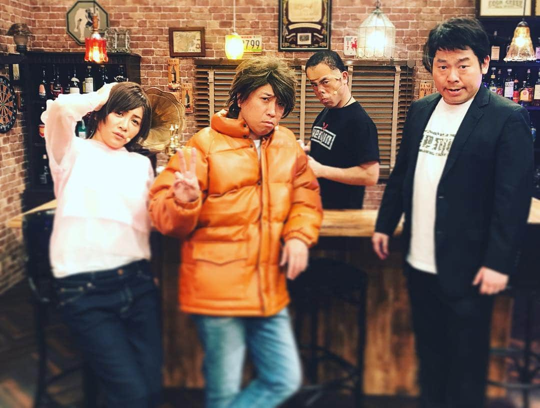 ミラクルひかるさんのインスタグラム写真 - (ミラクルひかるInstagram)「8場面ノンカットᔦꙬᔨ三ᔦꙬᔨ✧‧˚ 完璧なセットを用意していただき、モノマネ史上初ではないでしょうかこんな チャレンジ！  本当に感謝です。 お金も時間も惜しまず私らに刺激的で心地よい環境を作っていただきほんとにありがとうございます！ リーディングイノベーション！  #演芸グランドスラム変人 #カメラを止めないモノマネ #原口あきまさ #ホリ #山本高広 #ミラクルひかる」3月31日 20時12分 - miracle_hikaru_official