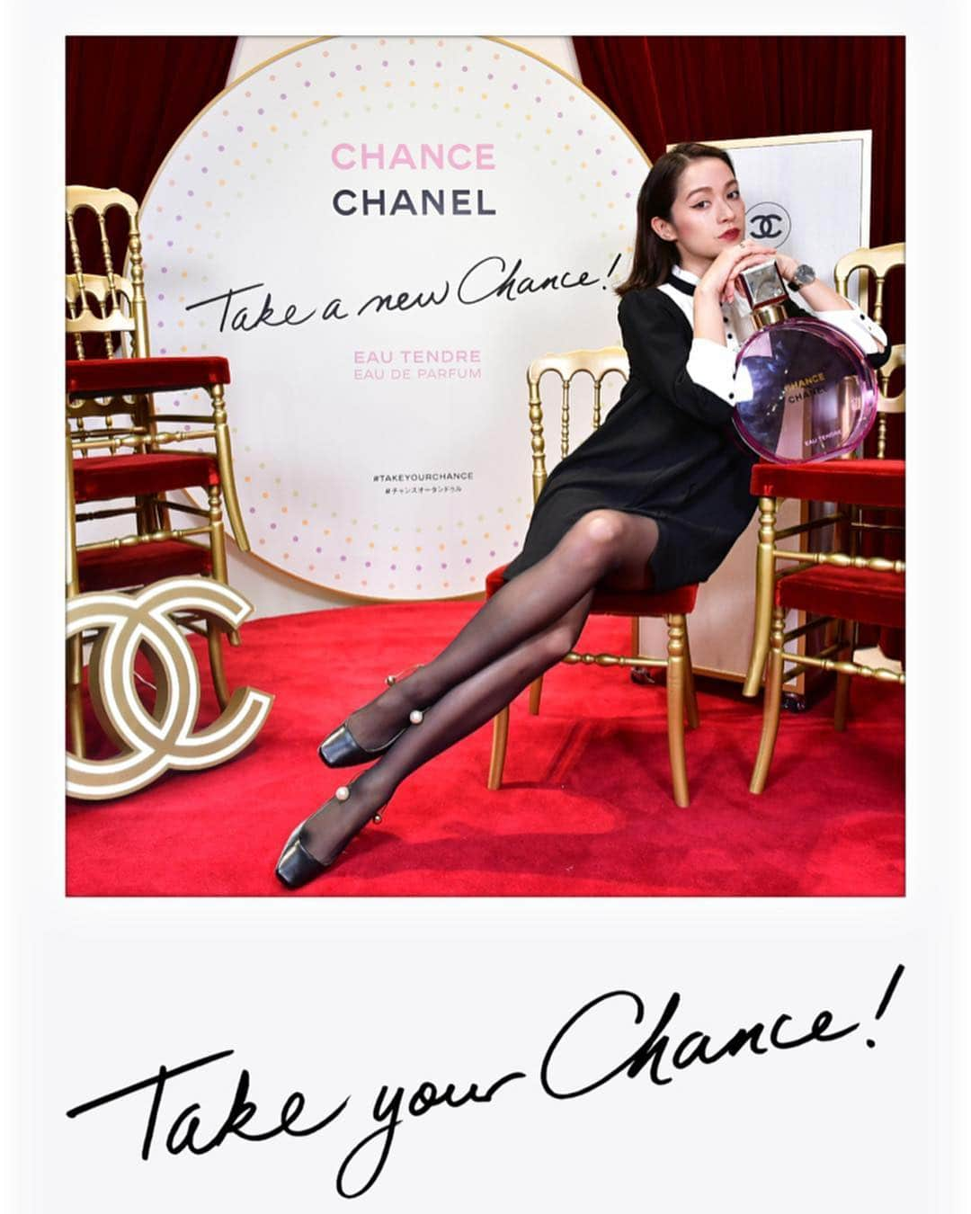 大森美知さんのインスタグラム写真 - (大森美知Instagram)「CHANCE @chanelofficial CHANEL FRAGRANCE eventに 一足先に🥀🖤 fragranceフレグランスジャン＝ポール・グード来日！ お会いできて嬉しかったです。 PINKボトルの新作の香り Spring Summerな爽やかな香りでした✨ 4/7まで無料で入れるので是非🖤 ki ki ki kitene!!! ________________________________ #takeyourchance #チャンスオータンドゥル #chanel #fragrance #dance #Audition」3月31日 20時17分 - michi_oomori_official