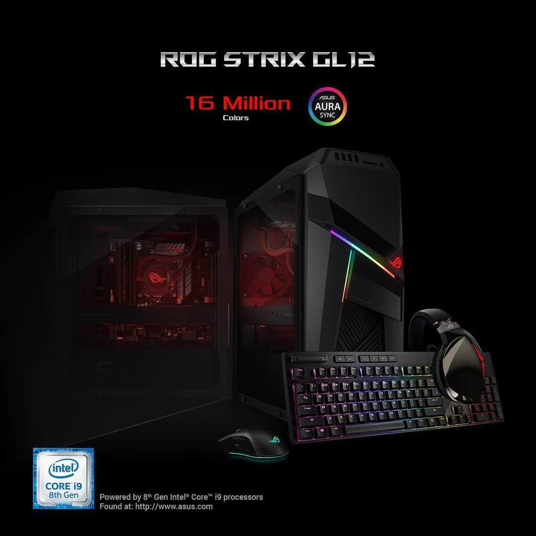 YingTzeさんのインスタグラム写真 - (YingTzeInstagram)「I need that RTX 2080 ! 😂❤️ @asusrog.my  _ ROG GX701 & ROG Desktops RTX series is now available in Malaysia!  Zephyrus S GX70, the ultra slim gaming laptop.  ROG STRIX GL12, the new ROG Desktop equipped with the latest 9th Generation Intel® Core™ i9-9900K  ROG STRIX GL10, focusing on gaming fundamentals to enable exhilarating experiences at affordable prices.  For more info, learn more at www.asus.com/my/  #rogmykol #GX701 #GL12CX #GL10CS #asus #asusrog #republicofgamers」3月31日 20時41分 - yingtze