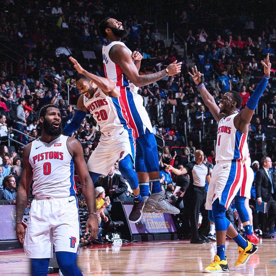 アンドレ・ドラモンドのインスタグラム：「M🦍🦍D  #DetroitBasketball」