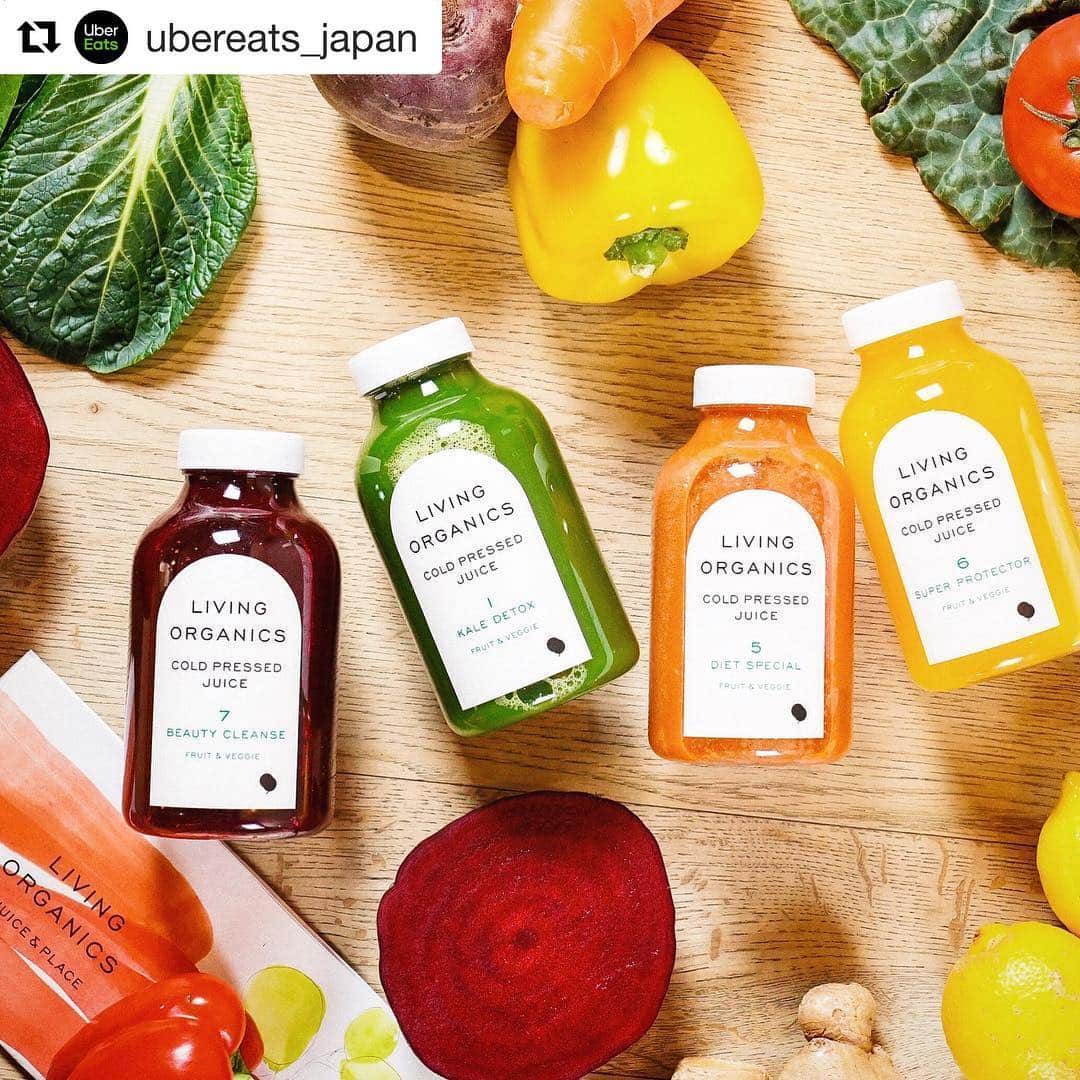 livingorganics juice&place 芦屋のインスタグラム：「#Repost @ubereats_japan with @get_repost ・・・ 広がる！神戸グルメ⚓️ . 本日3月26日から兵庫県・芦屋市と西宮市で #ウーバーイーツ 開始🎊 プロモコード【HANSHIN10】のご利用で、対象レストランからの配送手数料が4月末まで何度でも無料❗️ . 芦屋や西宮といえば、感度の高いグルメなエリアですが、SNSで人気の『リビング オーガニックス』もその一つ。 . フォトジェニックでヘルシーな「コールドプレスジュース」も気軽にオーダー出来るようになるのは嬉しいですね😘」