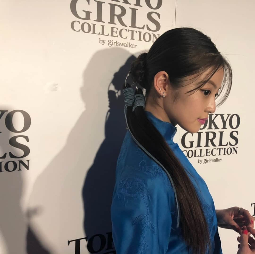 今田美桜さんのインスタグラム写真 - (今田美桜Instagram)「TGCありがとうございました🕺 うふふふふ💙💙 選んでくださったみなさんありがとう☺︎」3月31日 11時44分 - imada_mio