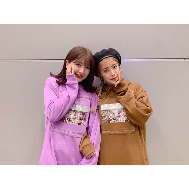 森咲樹さんのインスタグラム写真 - (森咲樹Instagram)「﻿ 夏焼雅さん💋💕💕﻿ ﻿ 今回の #satoyamasatoumi パーカーを﻿ デザインしてくださった夏焼さん💕💕﻿ かわいいです〜☺️﻿ ﻿ お洒落な夏焼さん今日もかっこいいです💕✌︎﻿ ﻿ #アプガ #uugirl #upupgirls #pimmy #夏焼雅」3月31日 12時05分 - mori_saki_official