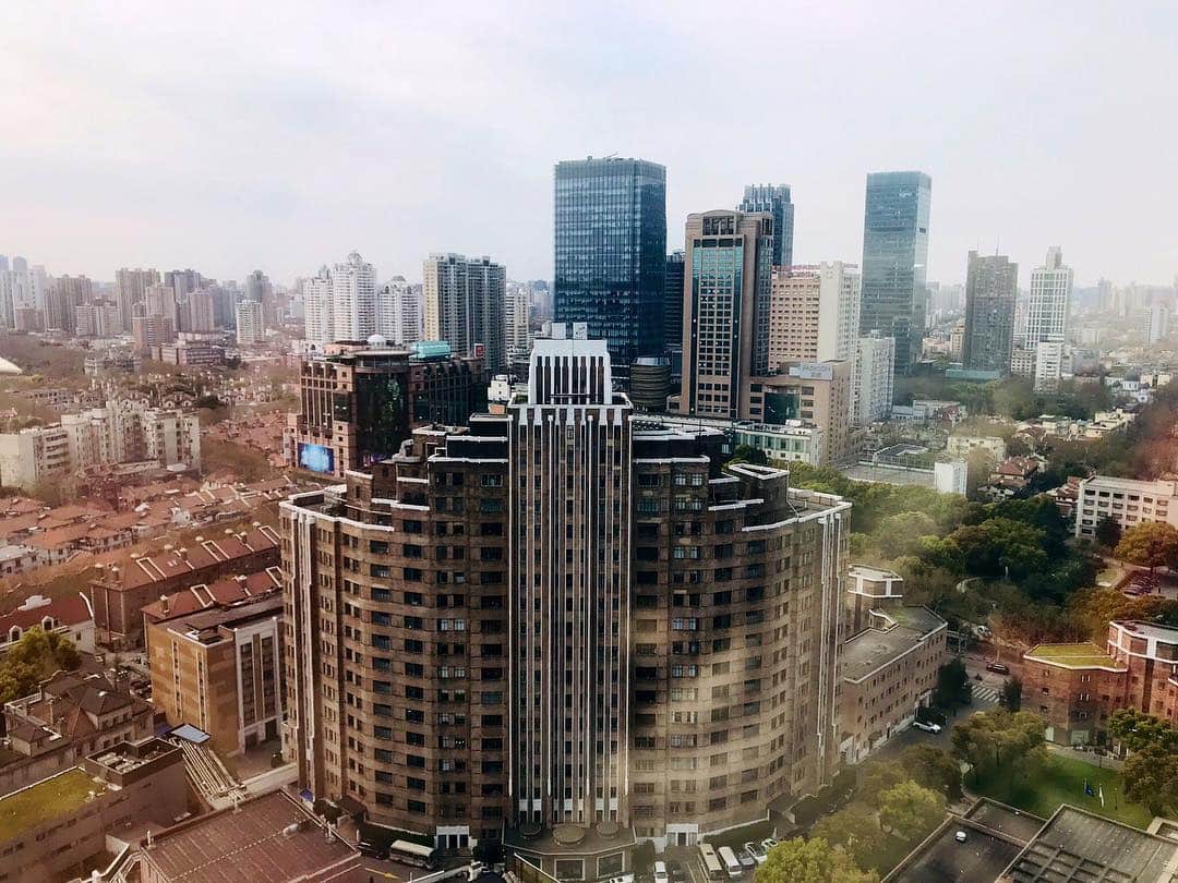 アヤメさんのインスタグラム写真 - (アヤメInstagram)「Hello Shanghai🇨🇳🏢 初日だけで既に来た甲斐があったと思いました👀 #上海出張 #ファッションビジネス #chinabusiness  #ayameshanghaicrabspotting2019🇨🇳」3月31日 12時00分 - ayame_socks