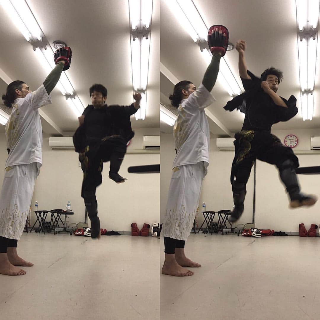 木村圭作さんのインスタグラム写真 - (木村圭作Instagram)「練習はやっぱ楽しい！🥊 #シラット #武術 #キックボクシング #格闘技 #俳優」3月31日 12時31分 - keisakukimura