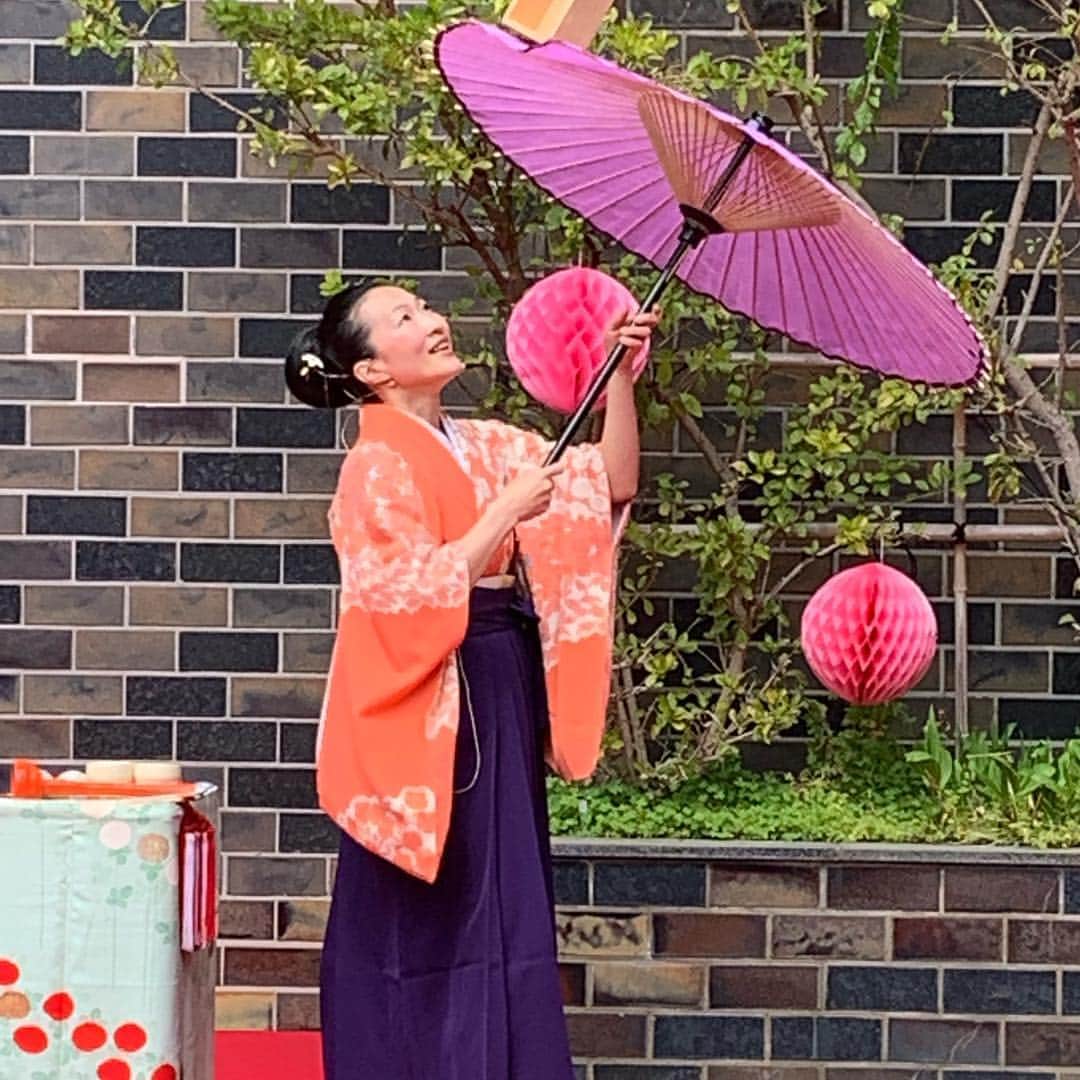 のインスタグラム：「#紀尾井町桜まつり  本日最終日 11:00-15:00  #太神楽 #daikagura  #桜 #sakura #ホテルニューオータニ @hotelnewotanitokyo #preferredhotels #ニューオータニ #紀尾井町 #祭 #桜まつり」