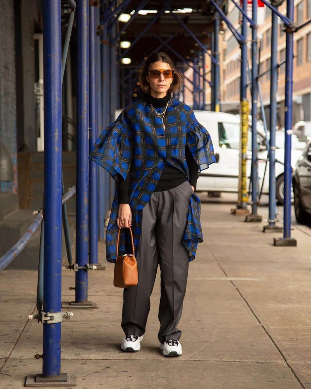 のインスタグラム：「NEW YORK STREET STYLE #streetstyle#newyork#nyfw#street#streetfashion#streetphoto#NewYorkCity#NewYork#model#nyfw2019#style#fashionable#ootd#streetstyle#outfit#fashionista#ny#fashion#instafashion#streetwear#model#stylish#photomodel Photography: @keimons」