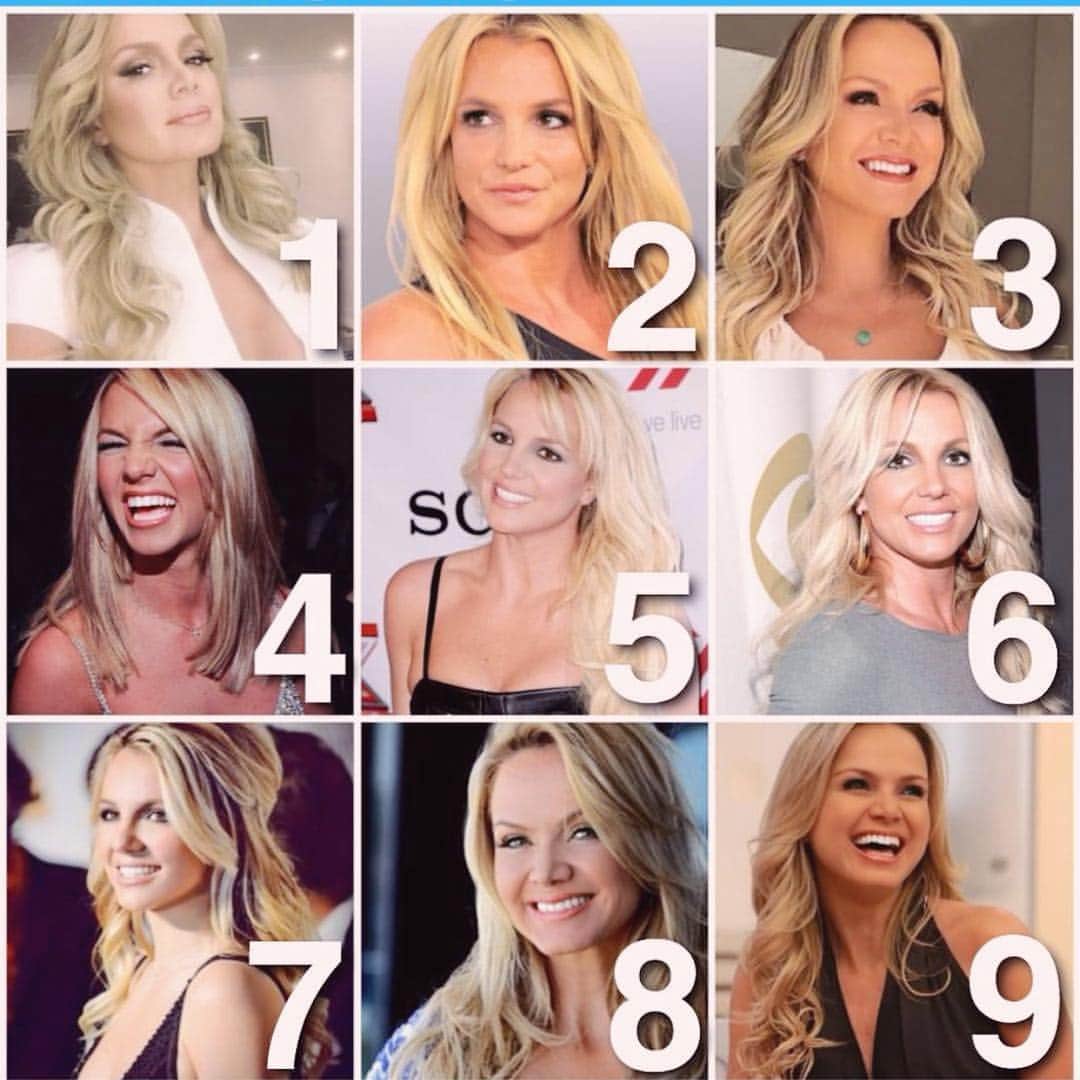 Eliana Michaelichin Bezerraのインスタグラム：「Nunca achei parecida mas nesta montagem que fizeram, fiquei confusa... kkkk . Ache a Britney Spears! rs #britneyspears #eliana」