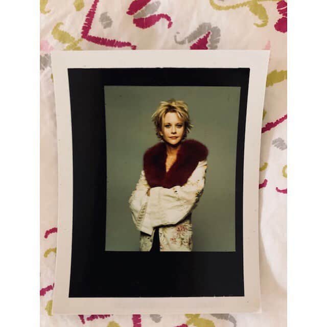 メグ・ライアンのインスタグラム：「Found these Polaroids」