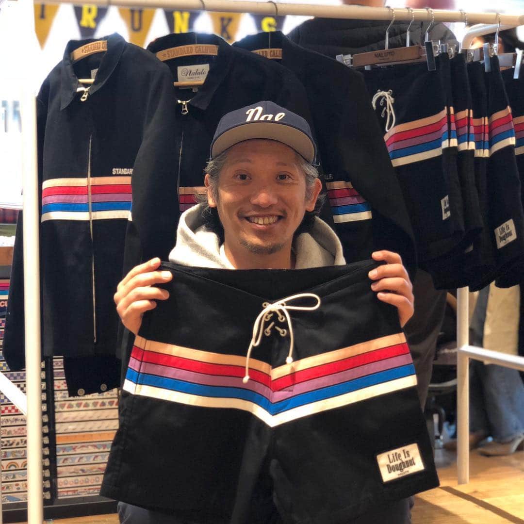 のインスタグラム：「オーダー会2日目！ まだ間に合います！ 皆様の御来店お待ちしております！ #standardcalifornia #スタンダードカリフォルニア #nalutotrunks #ナルトトランクス #オーダー会」