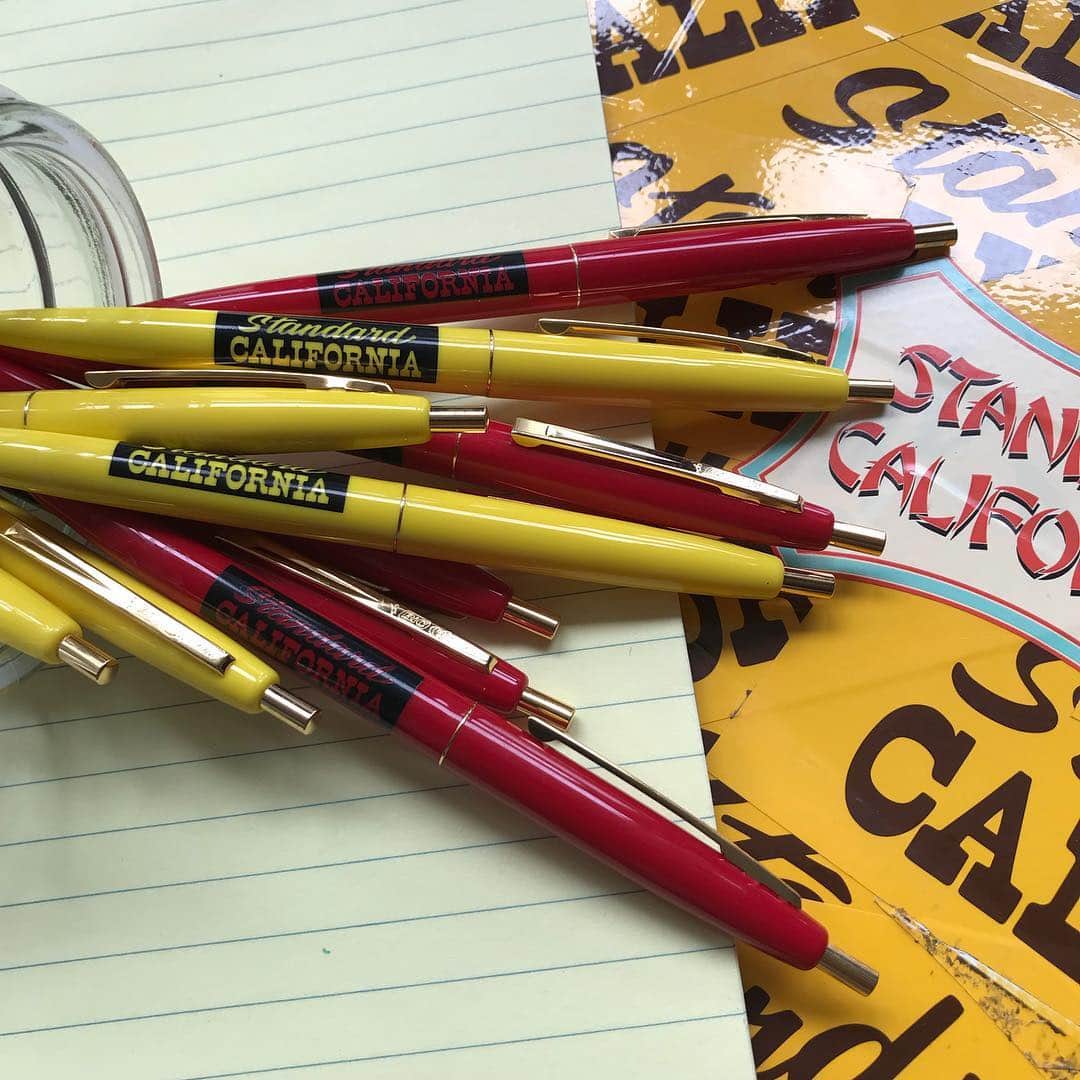 のインスタグラム：「BIC×SD Ballpoint pen #standardcalifornia #スタンダードカリフォルニア #bic #ballpointpen #ボールペン」