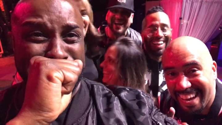 ファンクマスター・フレックスのインスタグラム：「Shhhhhh! Private Party! Amazing night tonight! TKA, Judy Torres and FunkFlex on the set! I played freestyle and Disco classics! ((So throwback tonight) Vic gave Donna an incredible Birthday celebration! Mariaaaaaaa Fazio!!!!!!!」