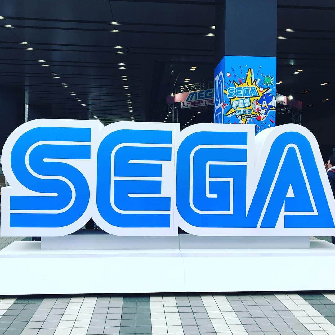 米田貴紀のインスタグラム：「セガってやっぱ素敵✨  #SEGA #セガフェス」