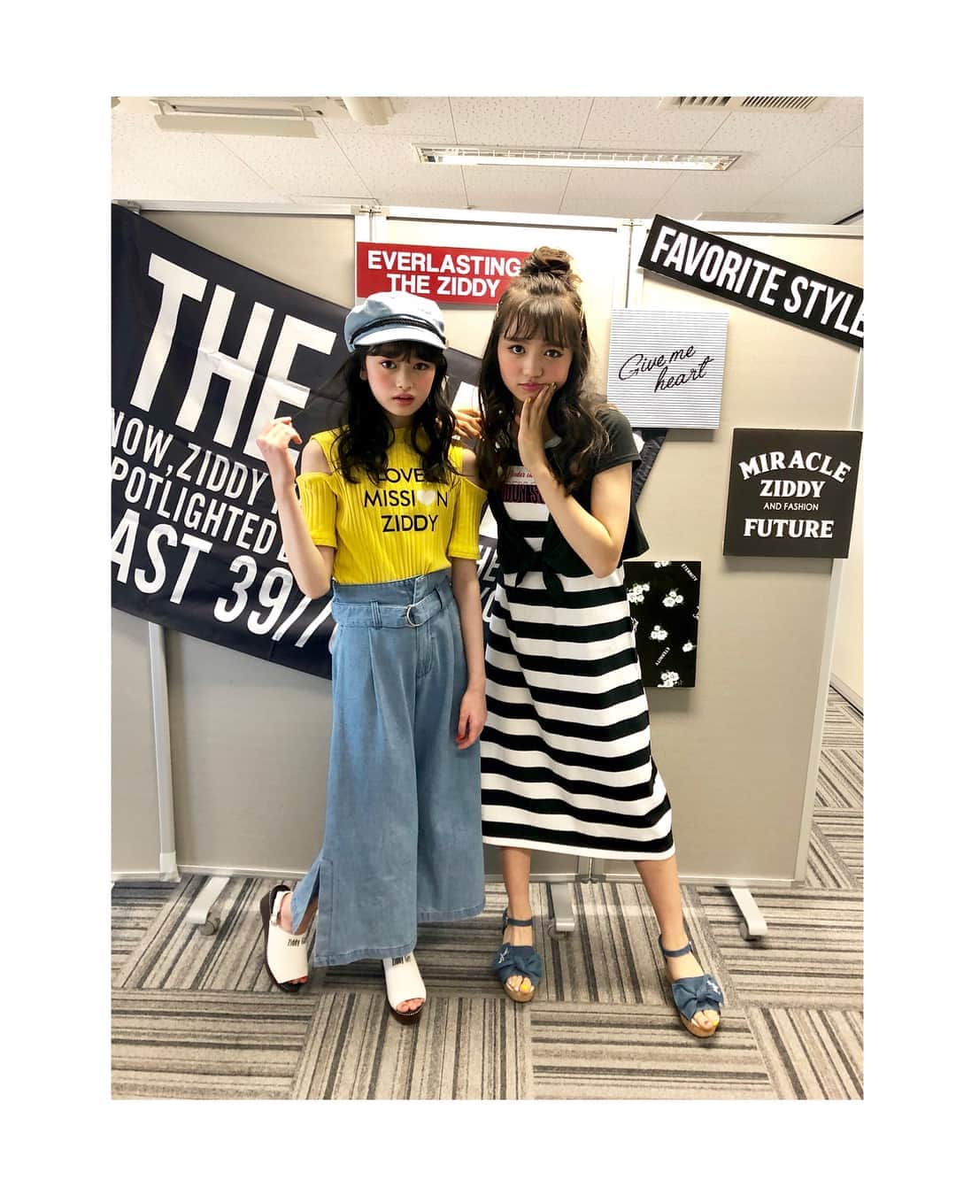 ニコ☆プチさんのインスタグラム写真 - (ニコ☆プチInstagram)「. 2部コーデ💋💋 . . どーなつ×たぴおか🤤♡♡ . . #ジディー  #ziddy  @cocoha_abe  @ziddy_official  #阿部ここは  #高比良由菜  #たくさん来てくれてありがとう」3月31日 14時51分 - nicopuchi_official