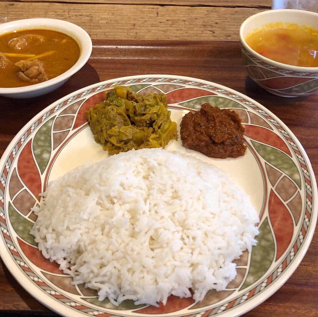 佐藤竜雄さんのインスタグラム写真 - (佐藤竜雄Instagram)「昼は #バングラデシュカレー #高円寺 #大一市場 #豆くじら #curry #foodstagram」3月31日 15時29分 - seitenhyohyo