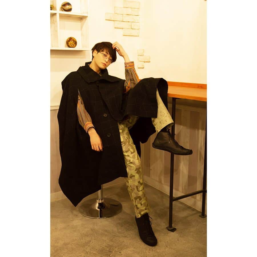playfulさんのインスタグラム写真 - (playfulInstagram)「★STYLING SITE随時更新！★ #isseymiyakemen #isseymiyake model @kahma1106tiffany  https://www.playful-dc.com/p_styling/mobile/stylings/details1233.html  #shooting📷 #model📷 #撮影データ #大阪#古着#モデル#follow#fashion#playful#usedclothing #osaka#instapic#instafollow#instagood#instafashion#ootd#outfit#coordinate#着画##photo#ユーズド#casual#メンズ#春#style#コレクション」3月31日 16時19分 - playful_dc
