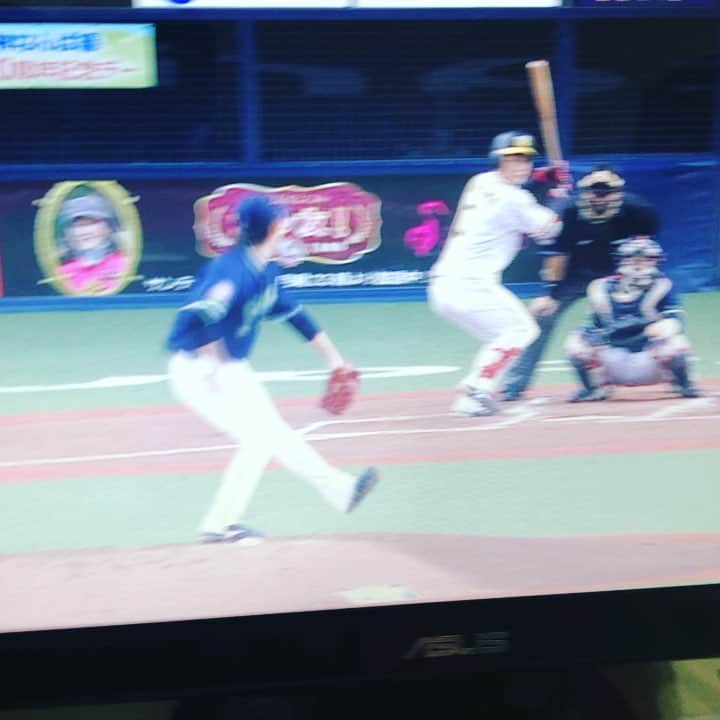 のインスタグラム：「＃打てんなぁ」