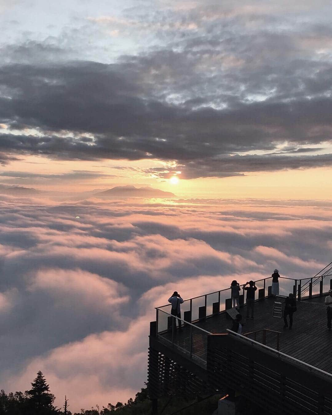 ?長野県 観光 公式インスタグラム さんのインスタグラム写真 - (?長野県 観光 公式インスタグラム Instagram)「//﻿ Photo by @soraterrace_ryuooski﻿ ﻿ Ryuo SORA terrace—Revel in Majestic Views in the Sky﻿ (Yamanouchi Town)﻿ ﻿ Ryuo Ski Park is located in Yamanouchi Town.﻿ ﻿ Ride on one of the world’s largest ropeways, which can carry up to 166 people at once, and enjoy the beautiful sky at the SORA terrace.﻿ ﻿ The evening sun setting behind the sea of clouds is an unforgettable sight.﻿ ﻿ ===========﻿ ﻿ 天空で絶景を大満喫﻿ 「竜王スキーパーク SORA Terrace」﻿ ＠山ノ内町﻿ ﻿ 山ノ内町にある﻿ 「竜王スキーパーク SORA terrace」﻿ ﻿ 166人まで乗ることができる﻿ 世界最大級のロープウェイで上がると﻿ そこは天空を満喫できる﻿ 「SORA Terrace」があります☀️﻿ ﻿ 雲海に沈むサンセットは﻿ 忘れることができない絶景ですよ✨﻿ ﻿ ＿＿＿＿＿＿＿＿＿ ﻿ ﻿ Location / Yamanouchi Town, Nagano, Japan ﻿ ﻿ #長野のいいところ #竜王スキーパーク #山ノ内町﻿」3月31日 16時56分 - nagano_japan